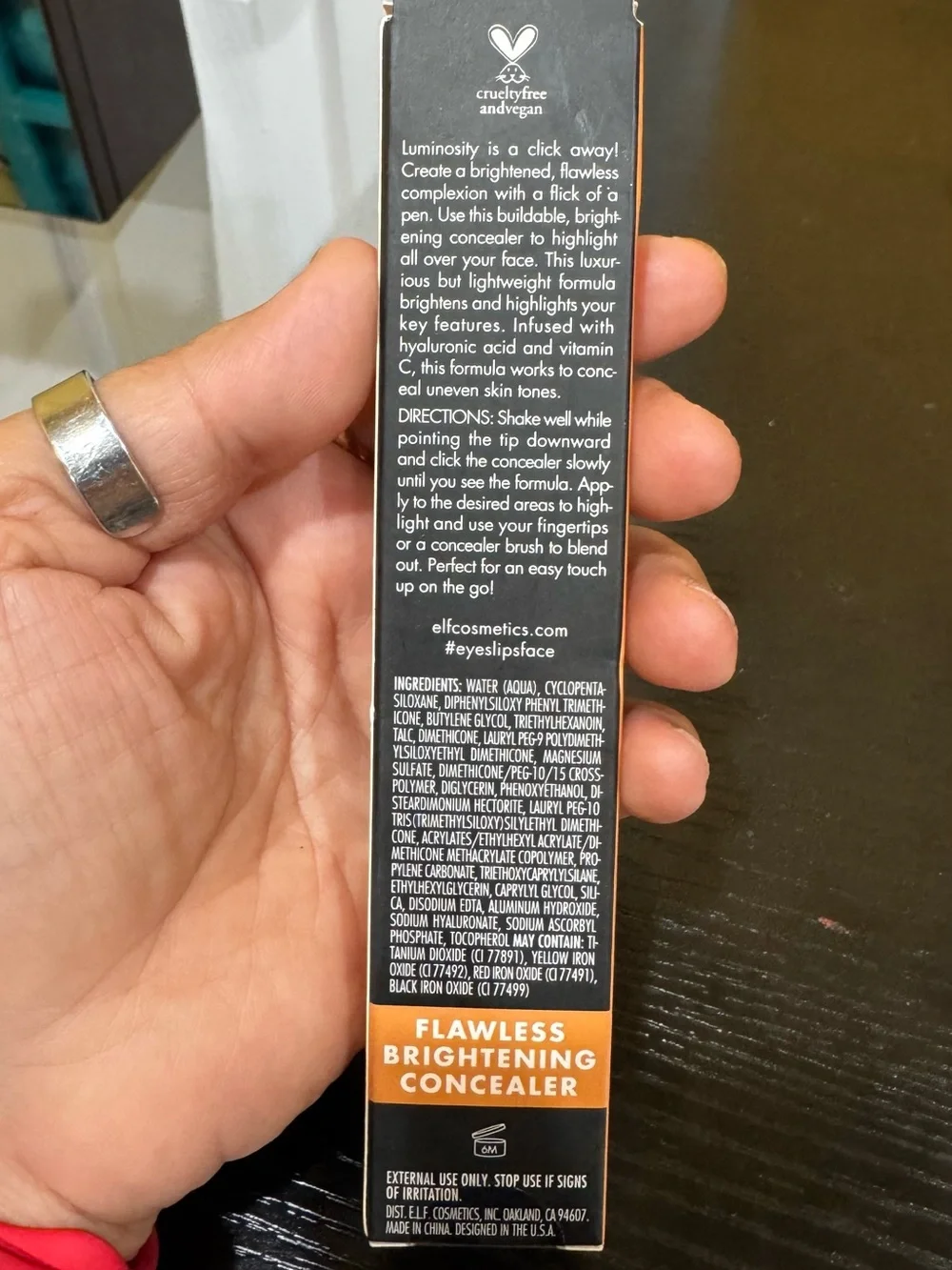 ELF flawless brightening